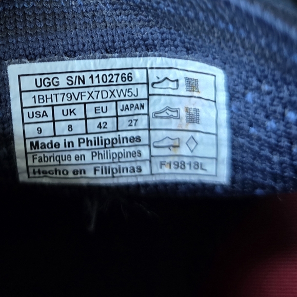 UGG - Freamon HyperWeave 2.0 Chukka - Blue - Mens 9 - NEW - Picture 4 of 5